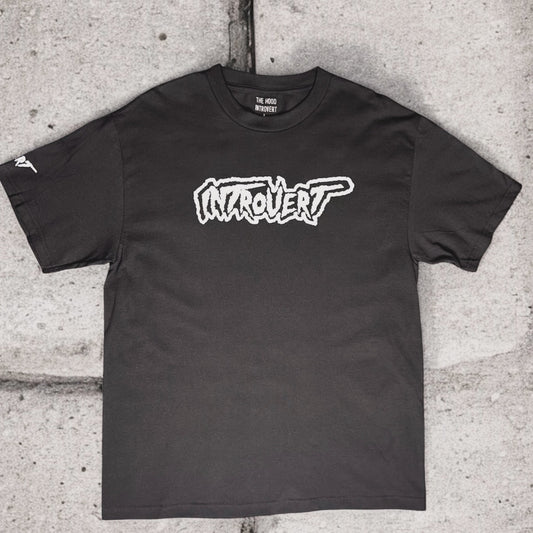 "INTROVERT CHAMPION SIPPER" TEE BLK/GRY